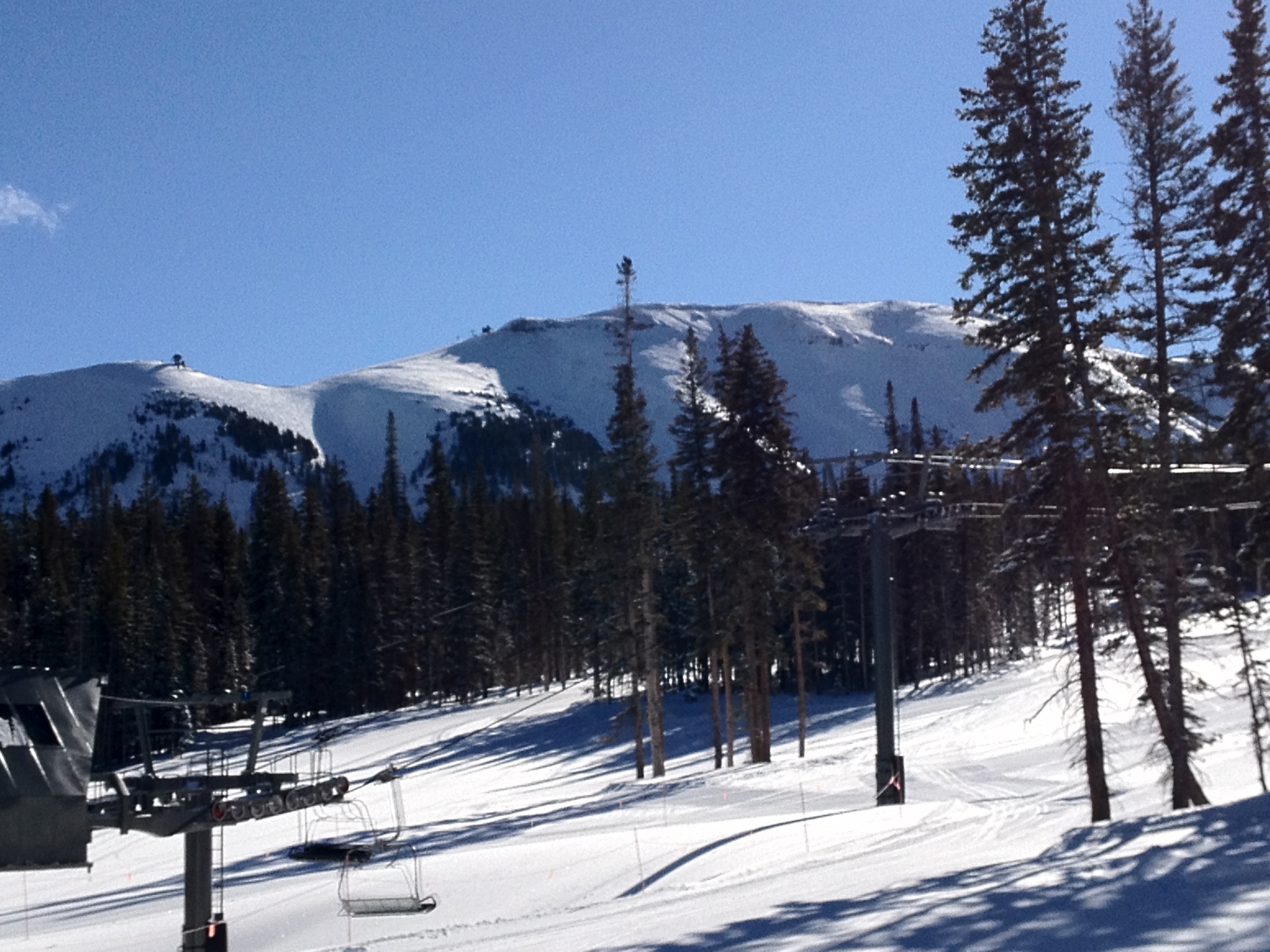 Sunny slopes in Telluride, CO